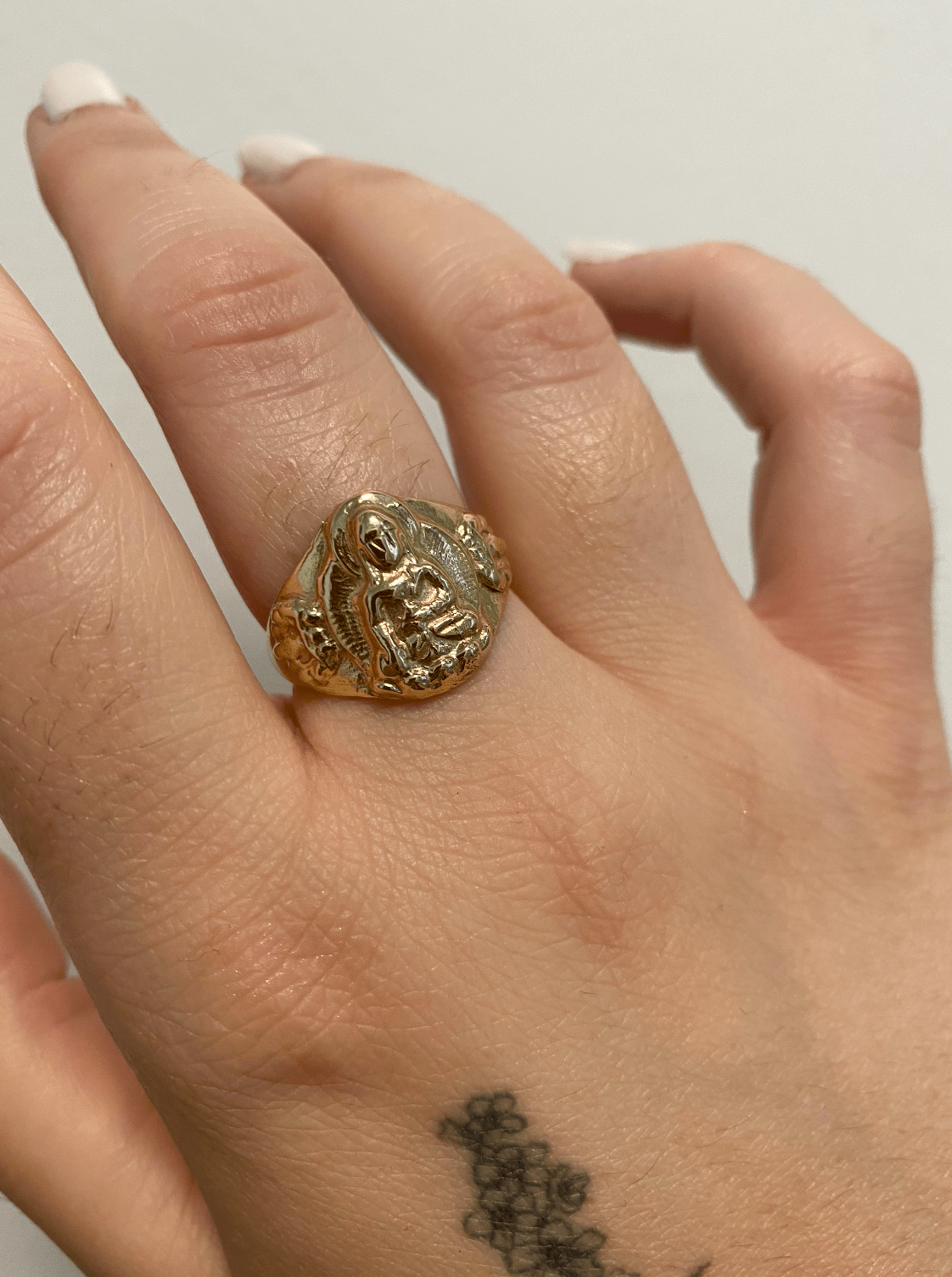 Vintage Buddha Ring