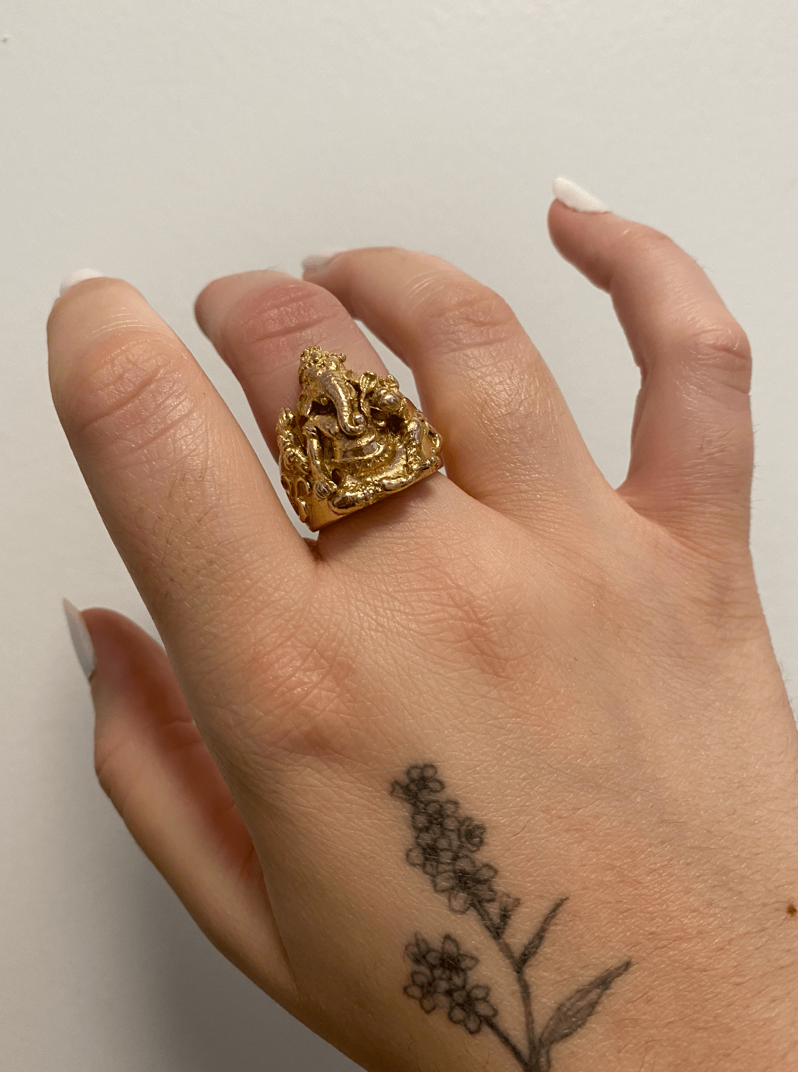 Buy Lord Ganesha, Ganesh Ring, Bass Rings, Handmade Jewelry, Gold Rings,  Statement Ring, Gifts, Mother's Day Gift, Vintage Ring, Unique Ring Online  in India - Etsy