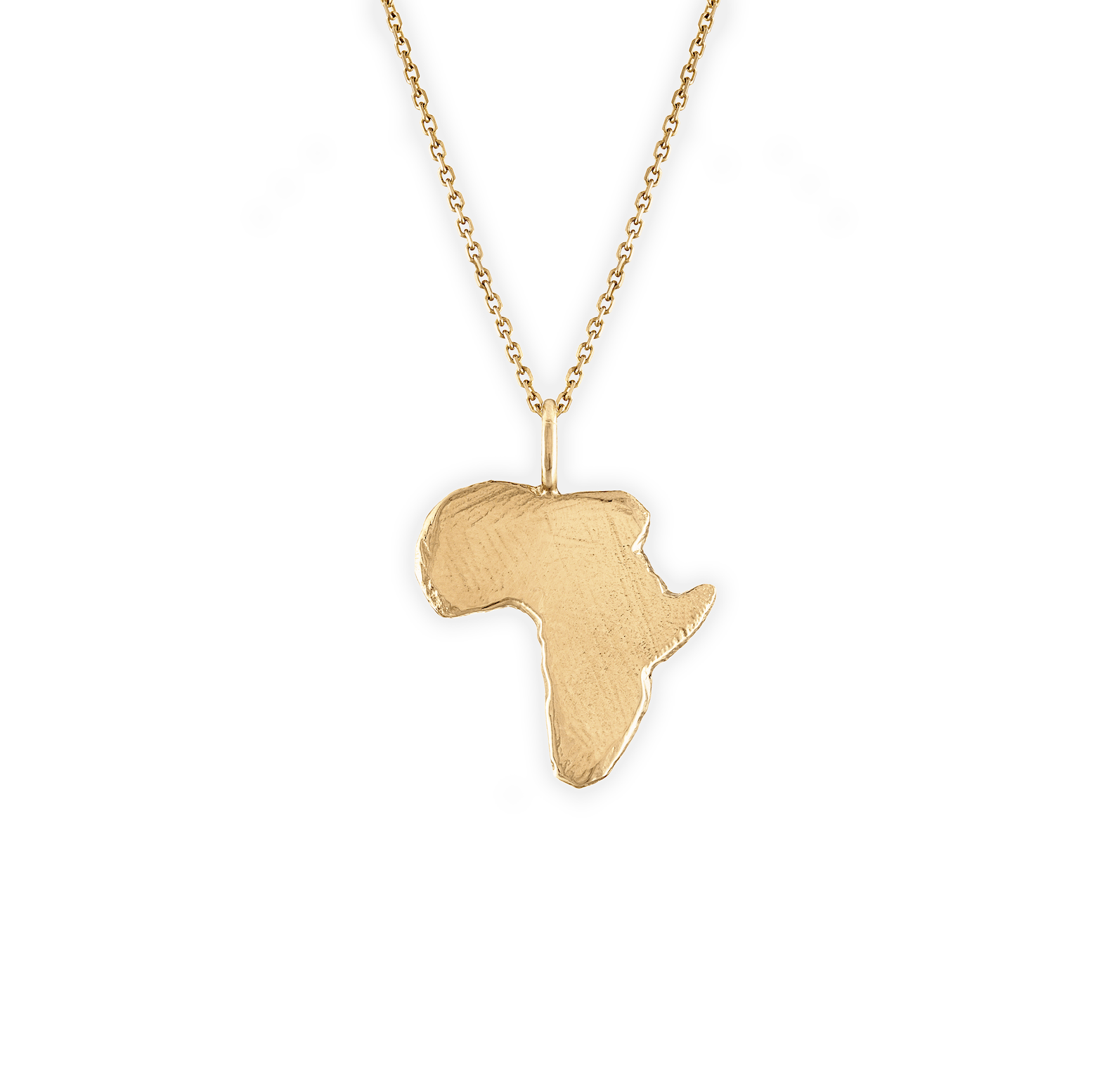 Adjustable Vintage Brass African Pendant on Leather Cording — rue de emily  bijioux