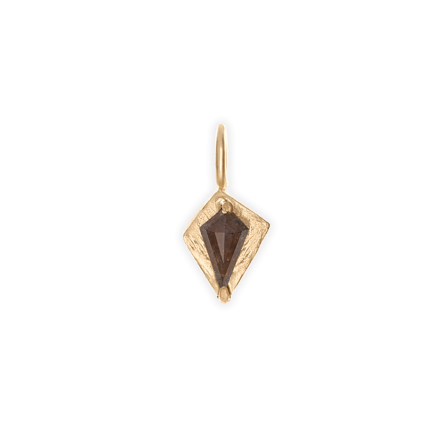 Orange Kite Diamond Necklace
