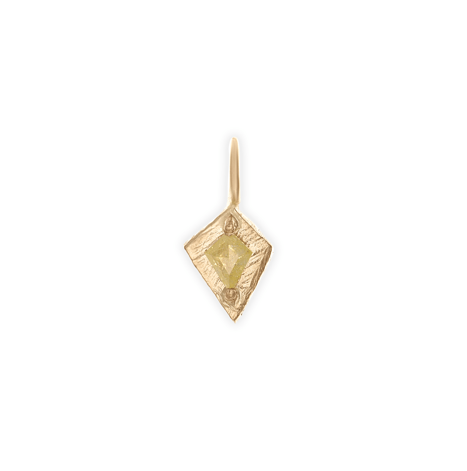 Yellow Kite Diamond Necklace