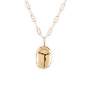 Open image in slideshow, Scarab Necklace
